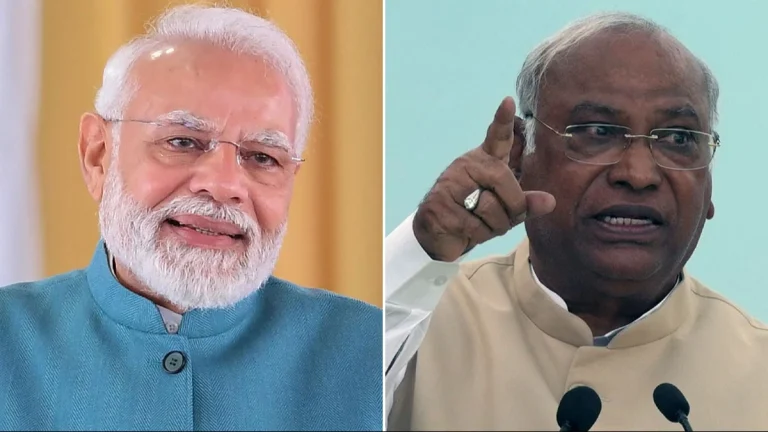 Those who didn’t believe in Constitution, participate in Dandi March, Quit India Movement.’: Kharge lashes out at Modi, BJP