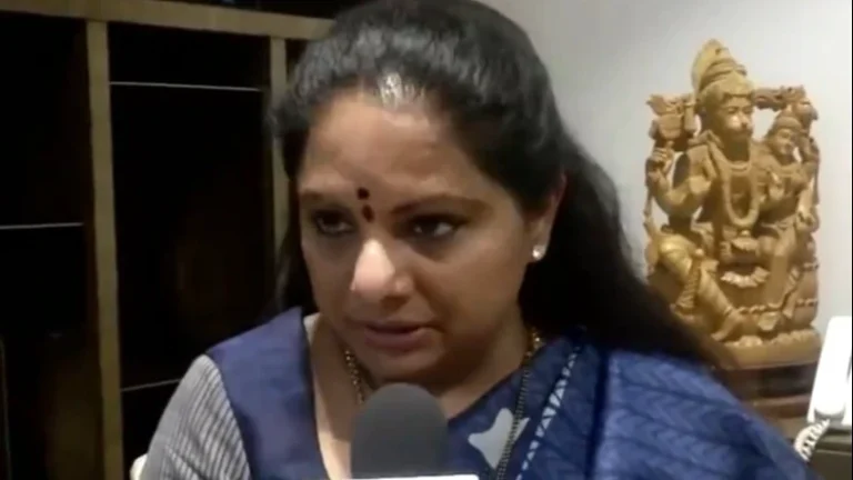 BRS leader Kavitha threatens protest if Priyanka Gandhi attends state event