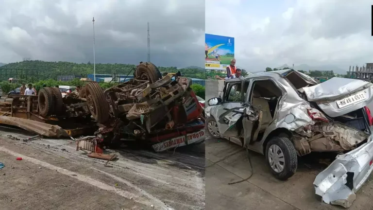 Mumbai-Pune Expressway: Accident Near Lonavala Killed Two People After Tempo Driver Loses Control