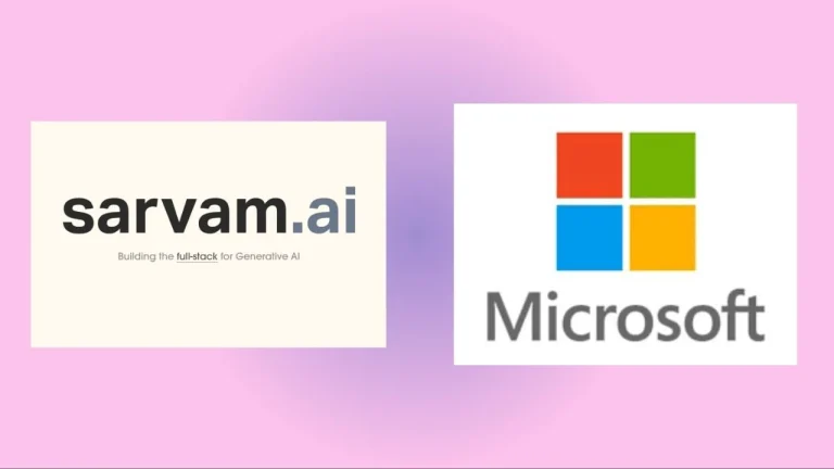 Microsoft partners with Sarvam AI to advance voice-based GenAI applications