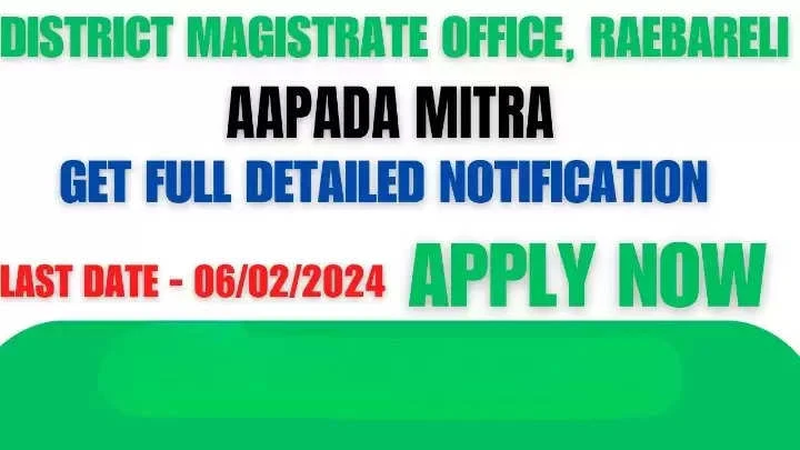 Hardoi District Administration Announces Recruitment for 100 Aapada Mitra Posts: Apply Now