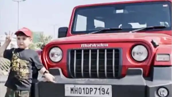 When Innocence Meets Industry – Kid who wanted Thar for Rs 700, visits Mahindra Plant