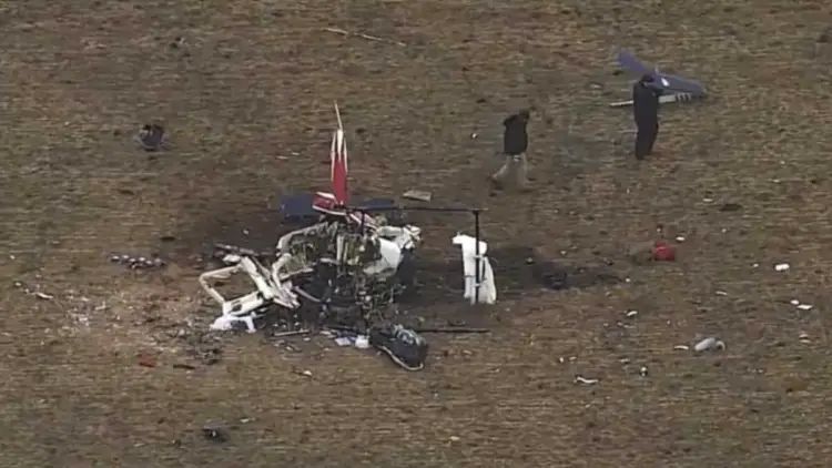 A goose? What led to helicopter crash that killed three in US