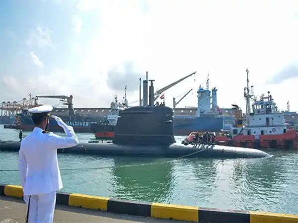 Indian Navy submarine arrives in Sri Lanka for ‘Operational Turn Around’