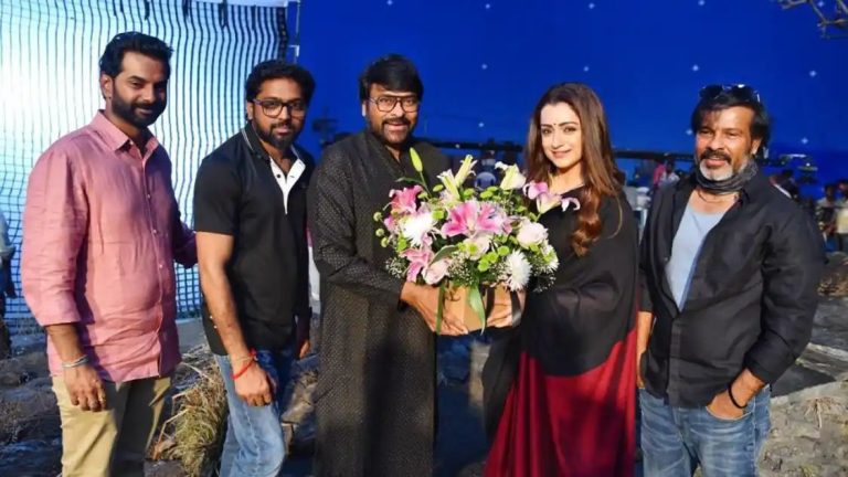 Actor Trisha joins Chiranjeevi in ‘Vishwambhara’