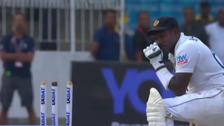 WATCH | Angelo Matthews cheekily tries to hit a wide ball for a boundary, INSTANTLY REGRETS