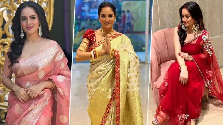 Puja Banerjee Birthday: Let’s Check Out Some Of Her Best Saree Designs!