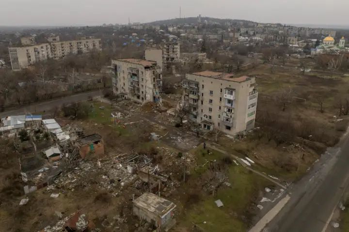 Two-month old Ukrainian baby killed as Russian missile attack destroys Kharkiv hotel