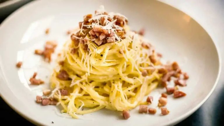 Carbonara: A Twist Of Fate & American Bacon In Pasta Tapestry