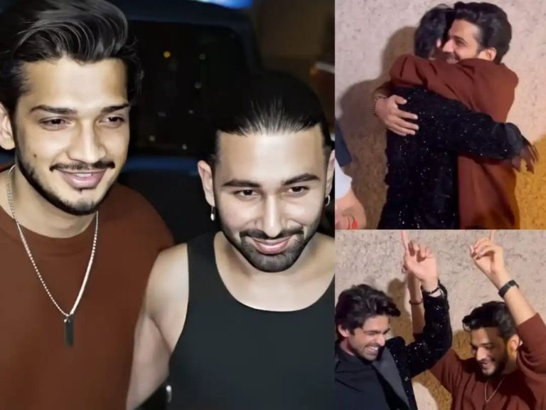 Bigg Boss 17 finalists Munawar Faruqui, Abhishek Kumar party hard with Orry, video goes viral | Watch