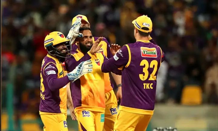 Adil grabs four wickets, leads Warriors to thumping win over Knight Riders