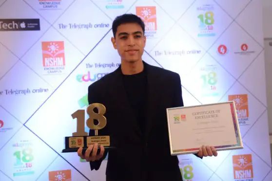 Meet Kushagra Kanoi, a skilled squash player, musician and swimmer! 18 under 18 winner