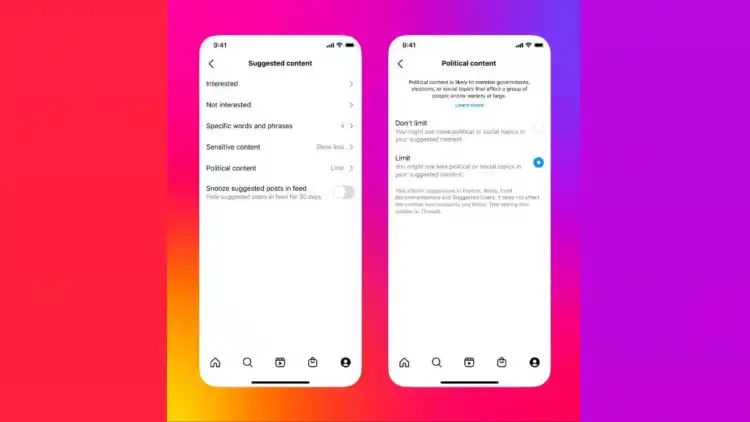 Meta’s new policy: Political content no longer recommended on Instagram and Threads