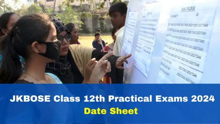 JKBOSE Class 12th Practical Exams 2024 Date Sheet Released At jkbose.nic.in; Check Schedule Here