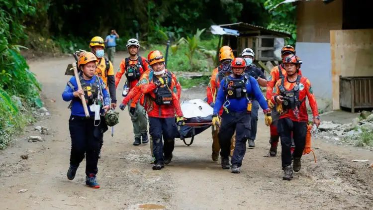 Philippine landslide death toll climbs to 37