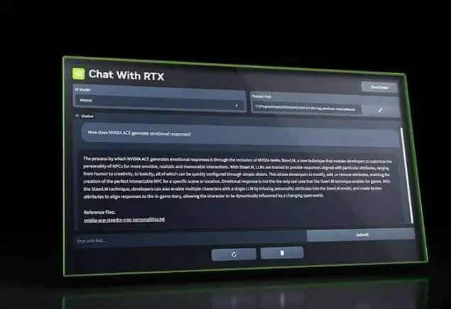 Nvidia’s Chat with RTX brings a personal AI chatbot to your PC