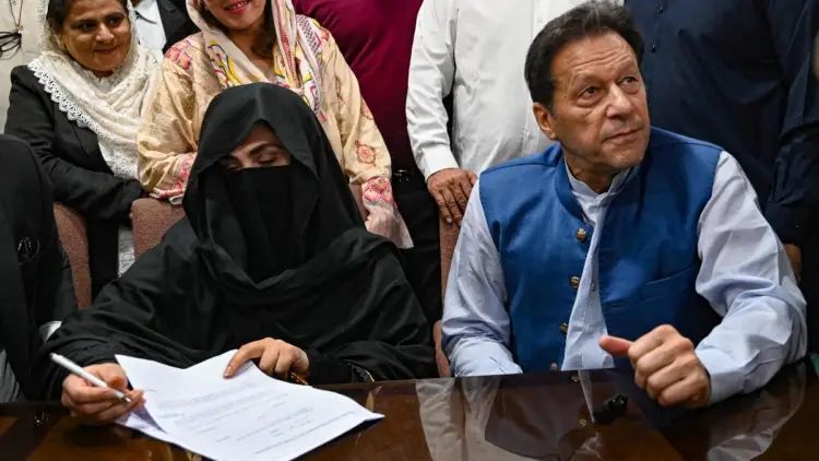 Imran Khan’s wife Bushra Bibi falls ill, accuses jail authorities of food tampering