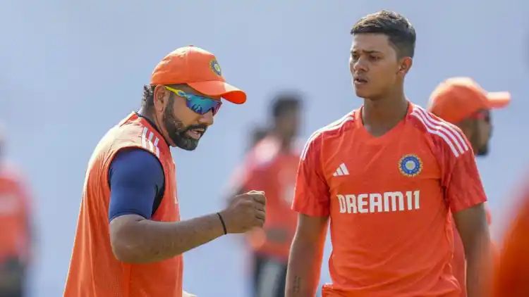 Protective Rohit plays down hype around Jaiswal