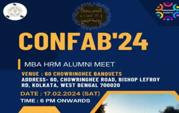 IISWBM Alumni Association to organise ‘CONFAB’24’, a reunion of ex students on February 17