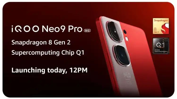 iQOO Neo 9 Pro Launching in India at 12 noon Today: How to Watch it Live? What to Expect?