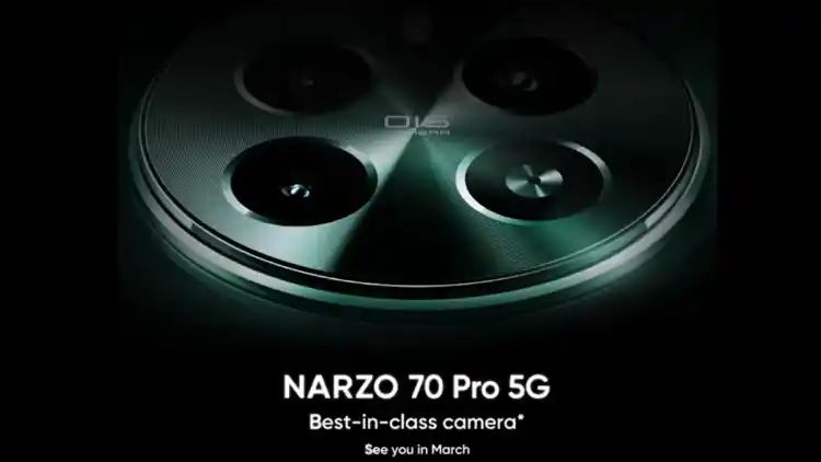 Realme NARZO 70 Pro 5G Launch Confirmed for March 2024 in India, To Feature ‘Sony IM890 OIS Camera Sensor’; Check More Details