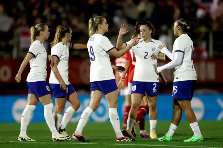 England vs Austria LIVE: Result and reaction after Russo and Mead strike twice and Lionesses score seven