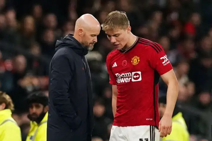 Erik ten Hag: Rasmus Hojlund’s injury need not throw Man Utd’s season off course