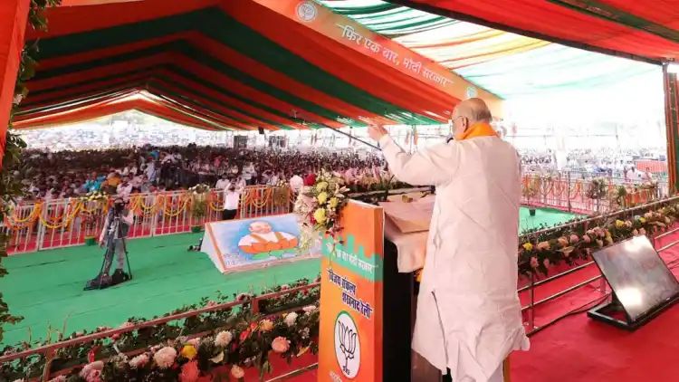 ‘There should be no Congress workers left in villages’ – Shah’s mandate to BJP workers in Chhattisgarh