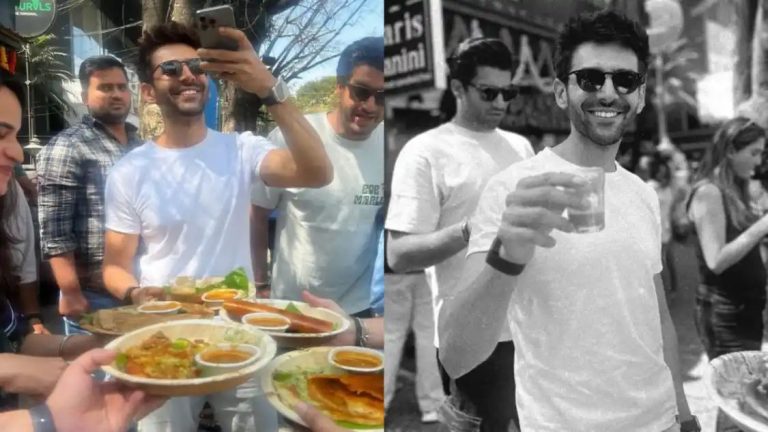 Kartik Aaryan Enjoys Masala Dosa, Filter Coffee, South-Indian Thali On Cheat Day In Bengaluru