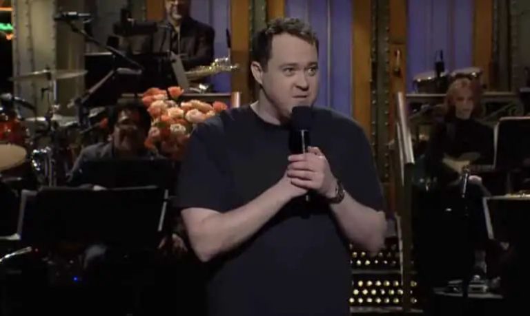 ‘I probably shouldn’t be up here’: Shane Gillis addresses his controversial SNL firing in monologue