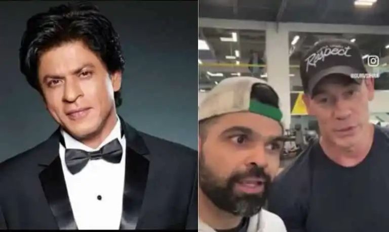 I’m gonna send u my latest songs! SRK reacts to John Cena’s video of singing his hit track