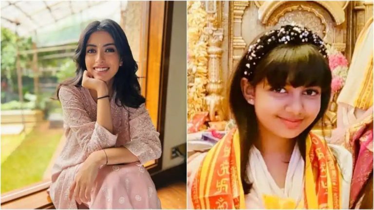 Navya Nanda admires cousin Aaradhya Bachchan: ‘She’s more aware than I was.’