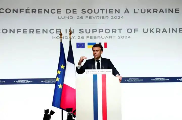 Macron says putting Western troops on ground in Ukraine cannot be ruled out