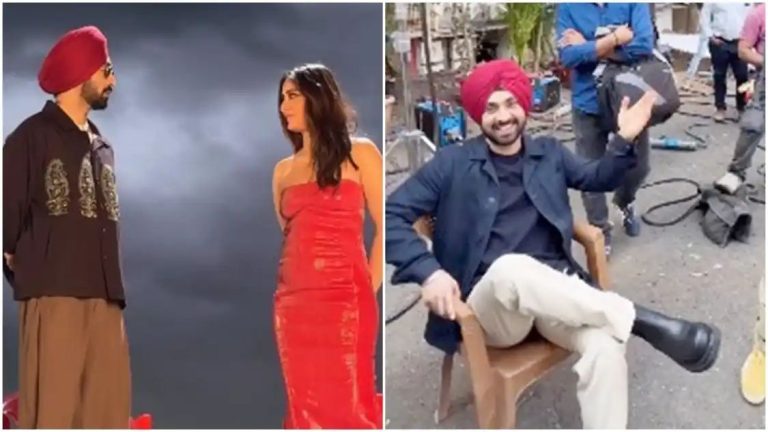 Video: Diljit Dosanjh shares fun BTS clip from ‘Crew’ set with Kareena Kapoor