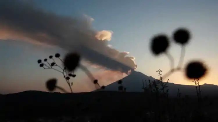 Popocatepetl volcano spews ash, nearly two dozen Mexico City flights cancelled