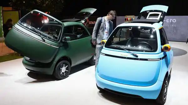 Is this the world’s tiniest EV? Moped license valid to drive this Swiss car