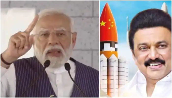 ‘They are looting tax money and insulting ISRO scientists’: PM Modi attacks DMK in Toothukudi over Ad featuring Chinese rocket