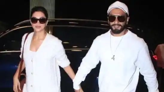 Deepika Padukone, Ranveer Singh twin in white as they’re spotted for the first time since pregnancy announcement