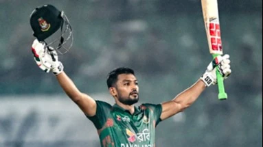 1st ODI: Captain Shanto’s hundred helps Bangladesh hammer Sri Lanka by 6 wickets