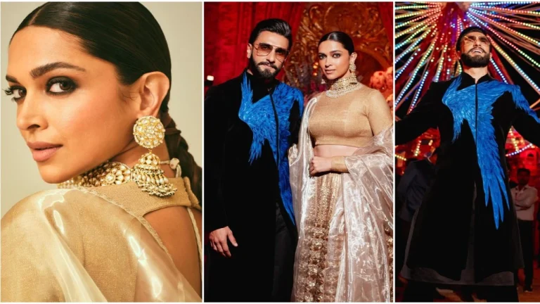 Anant Ambani-Radhika Merchant Pre-Wedding: Deepika Padukone-Ranveer Singh stun in ethnic outfits at sangeet