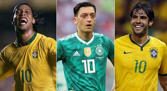 Ronaldinho, Ozil, and Kaka among others to feature again in World Cup