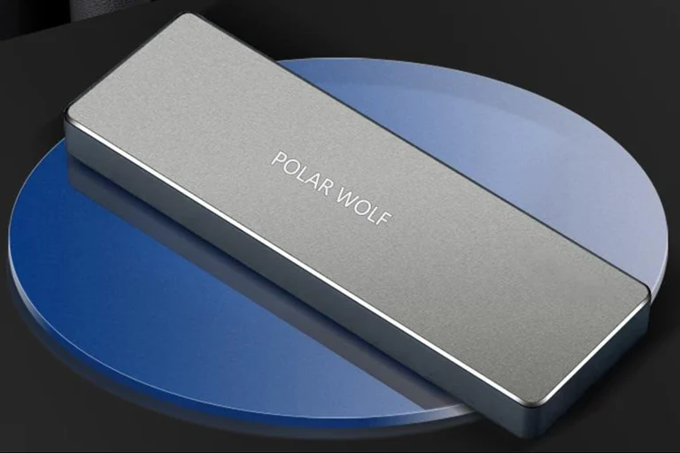 This Polar Wolf External SSD Drive Is on Sale for $44 The Polar Wolf offers lightning-fast transfer speeds with a sleek design and light-weight build.