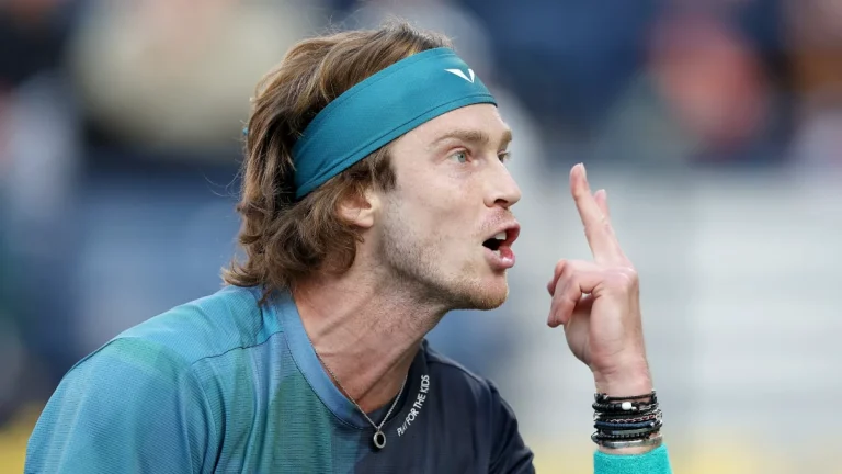 Tennis: Andrey Rublev defaulted from Dubai after allegedly using obscene language in angry tirade