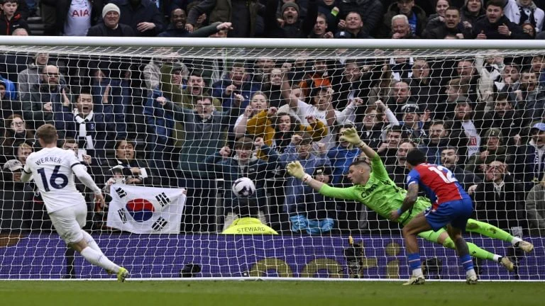 Timo Wener swings into action straightaway as Spurs produce comeback against Crystal Palace FC