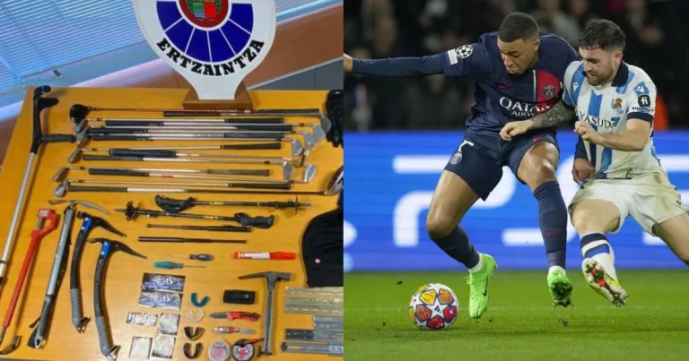 Police seize weapons hours before Real Sociedad vs PSG in Champions League: Reports