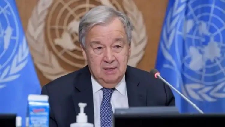 Antonio Guterres condemns killing of over 100 around food convoy in Gaza