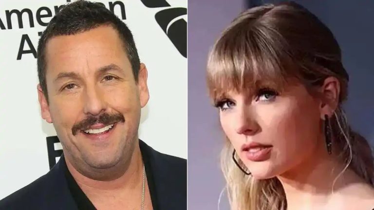 Adam Sandler reveals why he gets nervous around Taylor Swift