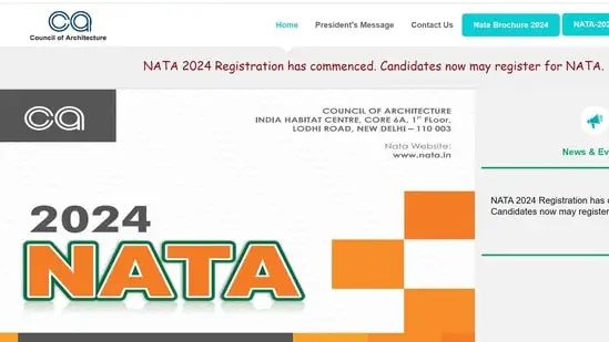 NATA 2024 registration begins at nata.in, check eligibility criteria