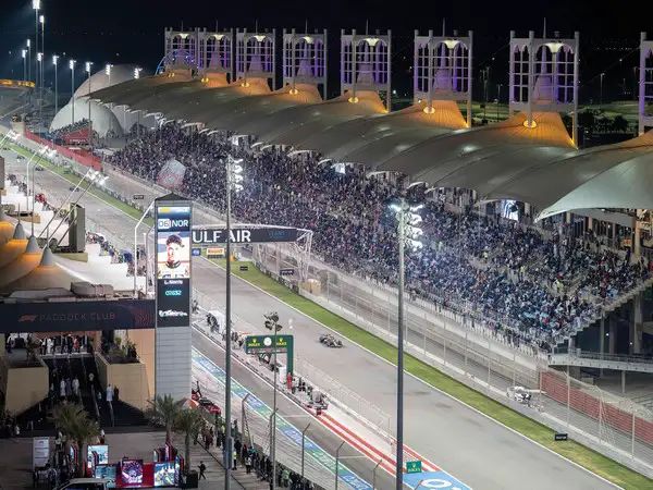 Khaled bin Mohamed bin Zayed attends final day of Formula 1 Gulf Air Bahrain Grand Prix 2024 at Bahrain International Circuit