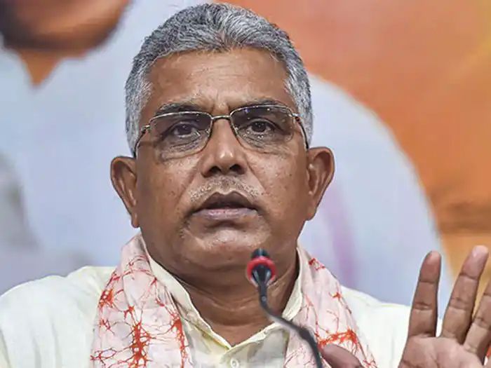 “Protected a criminal, rapist.”, BJP MP Dilip Ghosh slams TMC over Sandeshkhali